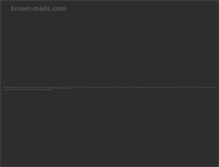 Tablet Screenshot of brown-mails.com